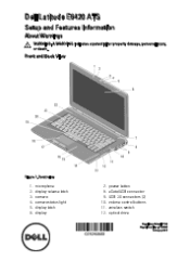 Dell Latitude E6400 Xfr User Manual