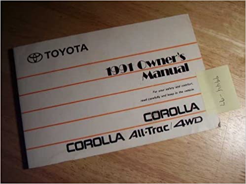 Download corolla 1991 manual 1